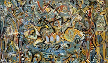 Jackson Pollock Painting - Pasífae 1943 Jackson Pollock